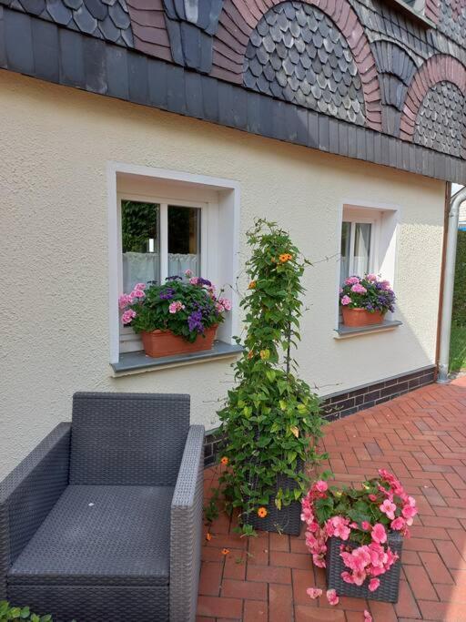 Maisonette-Fewo Fritz Mit Infrarotsauna โกรสเชอเนา ภายนอก รูปภาพ